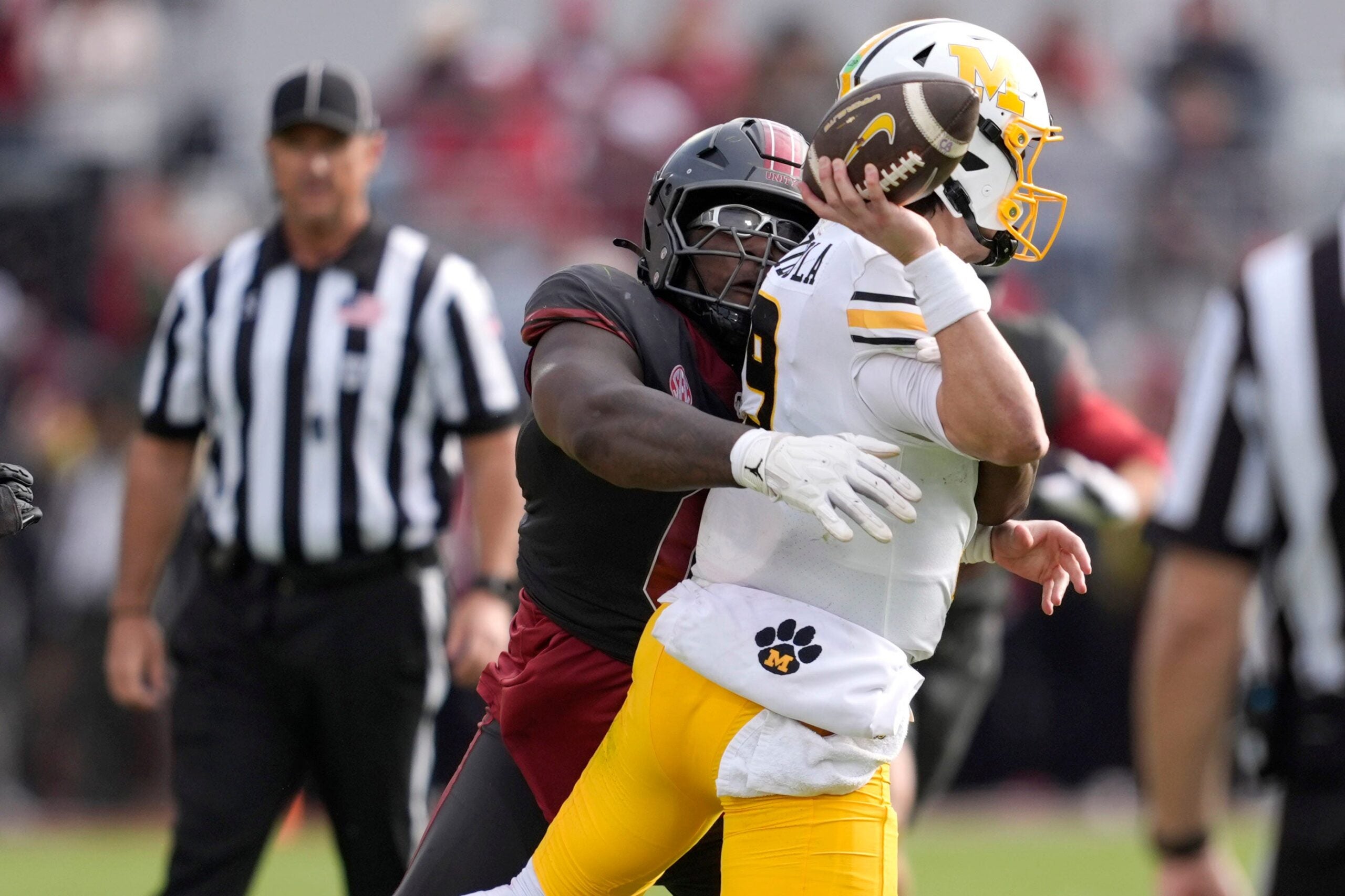 Oklahoma Sooners defensive tackle David Stone Las Vegas Raiders 2027 NFL Draft