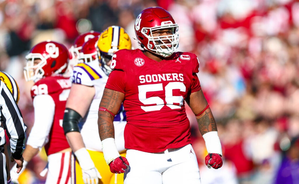 Oklahoma defensive tackle Gracen Halton lands votes from NFL scouts ranking their top player at each position in the 2026 NFL Draft