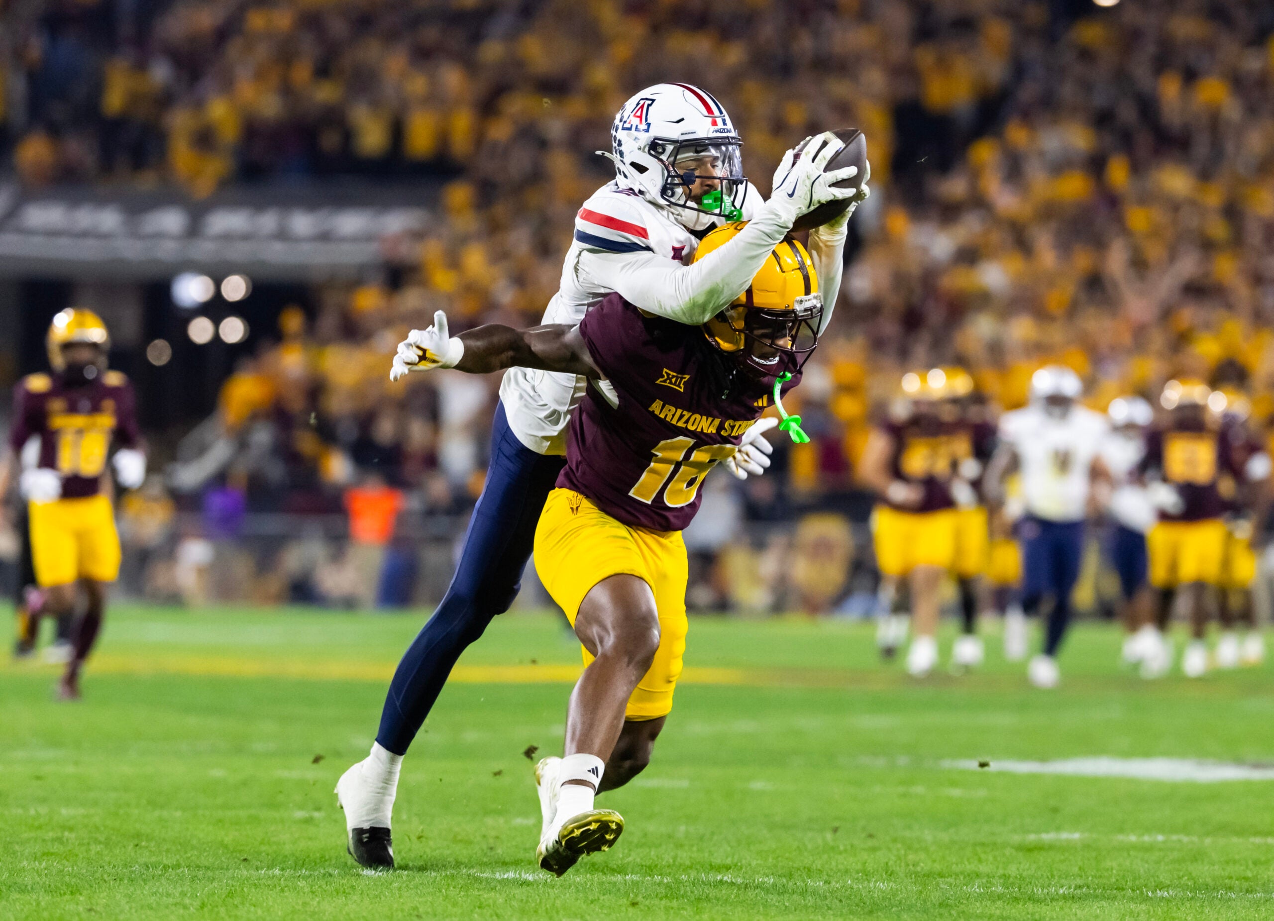 Arizona safety nickel slot Treydan Stukes Las Vegas Raiders 2026 NFL Draft