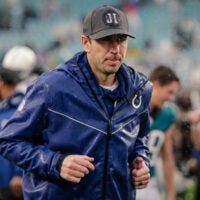 Colts head coach Shane Steichen