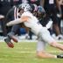 Oregon defensive back Dillon Thieneman, right, brings down Texas Tech quarterback Behren Morton as the Oregon Ducks take on the Texas Tech Red Raiders in the Orange Bowl on Jan. 1, 2026, at Hard Rock Stadium in Miami, Florida.
