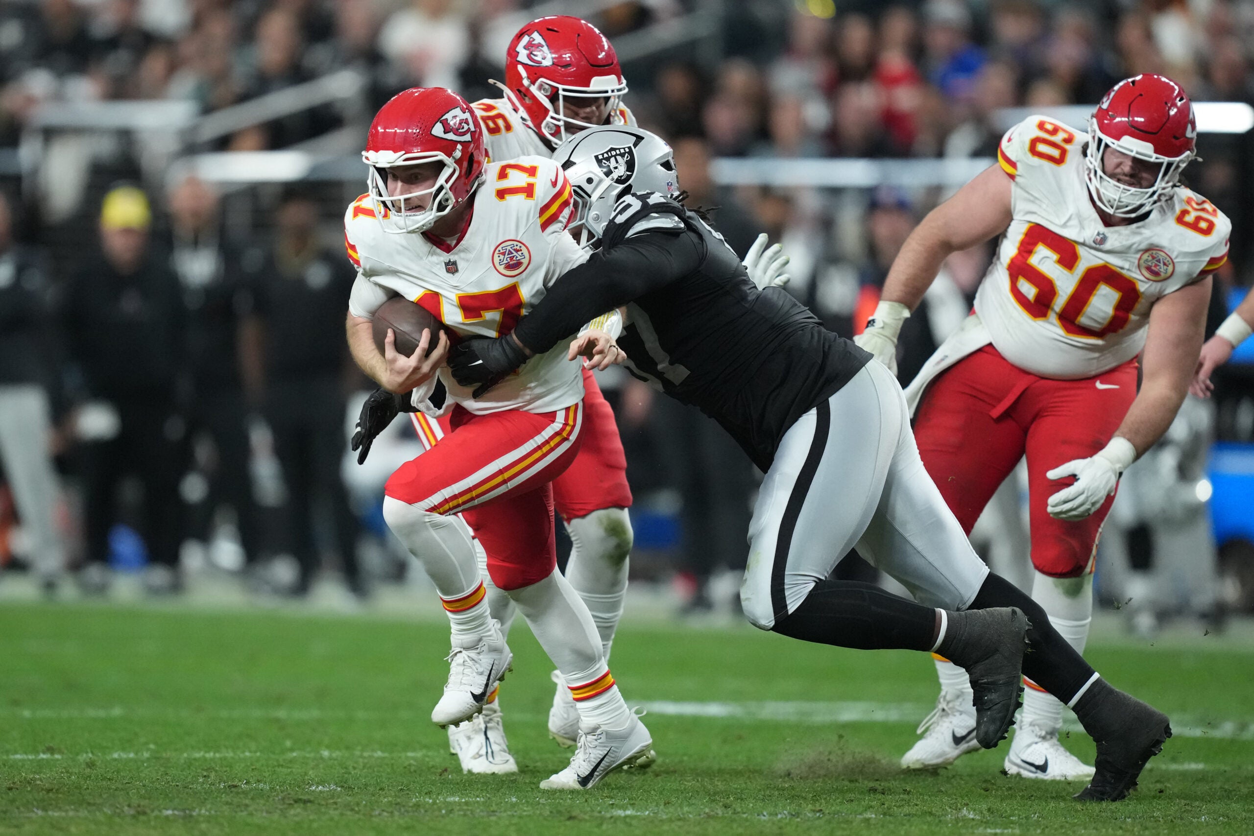 Las Vegas Raiders defensive end Tonka Hemingway 2026 NFL Draft winner