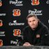 Bengals Head Coach Zac Taylor speaks at a press conference after wrapping up the 2025 season.