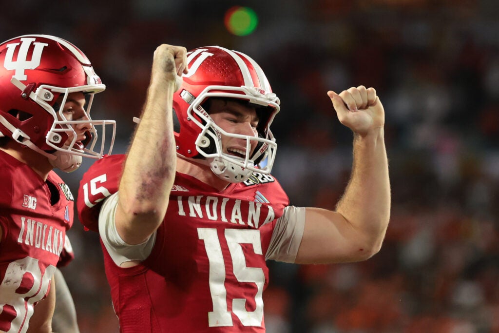 Indiana quarterback Fernando Mendoza sweeps all eight votes of NFL scouts ranking their top player at each position in the 2026 NFL Draft