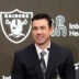 Las Vegas Raiders head coach Klint Kubiak