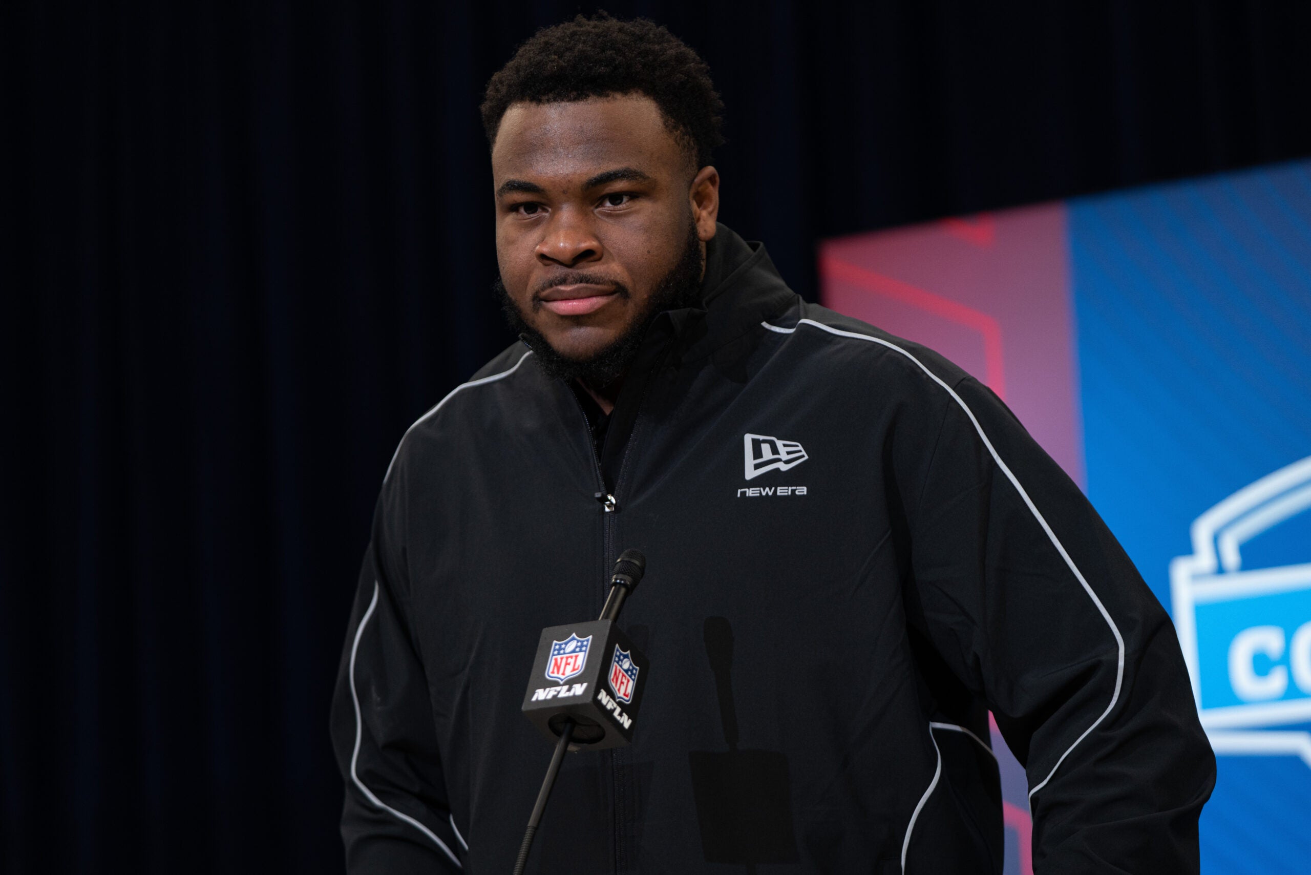 Oklahoma Sooners offensive lineman Febechi Nwaiwu Las Vegas Raiders' 2026 NFL Draft