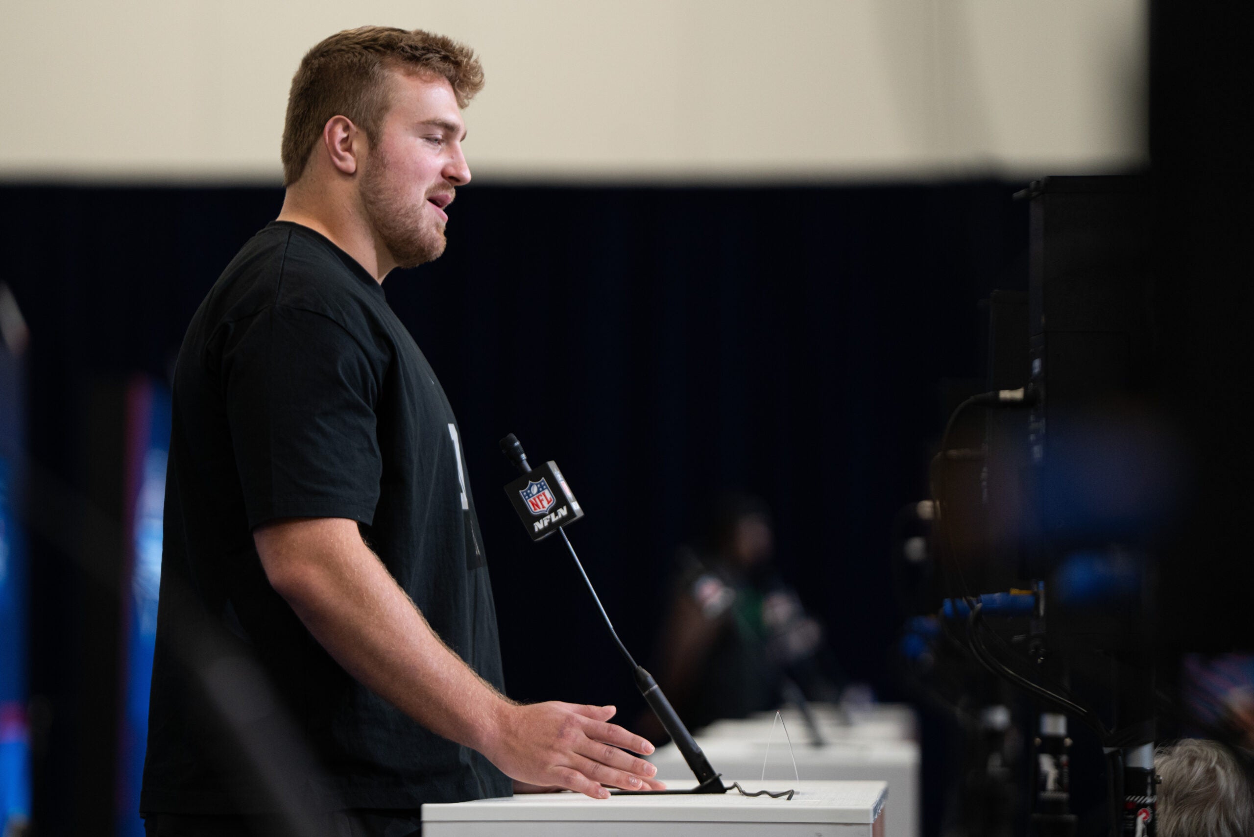 Las Vegas Raiders offensive guard Trey Zuhn 2026 NFL Draft third round pick