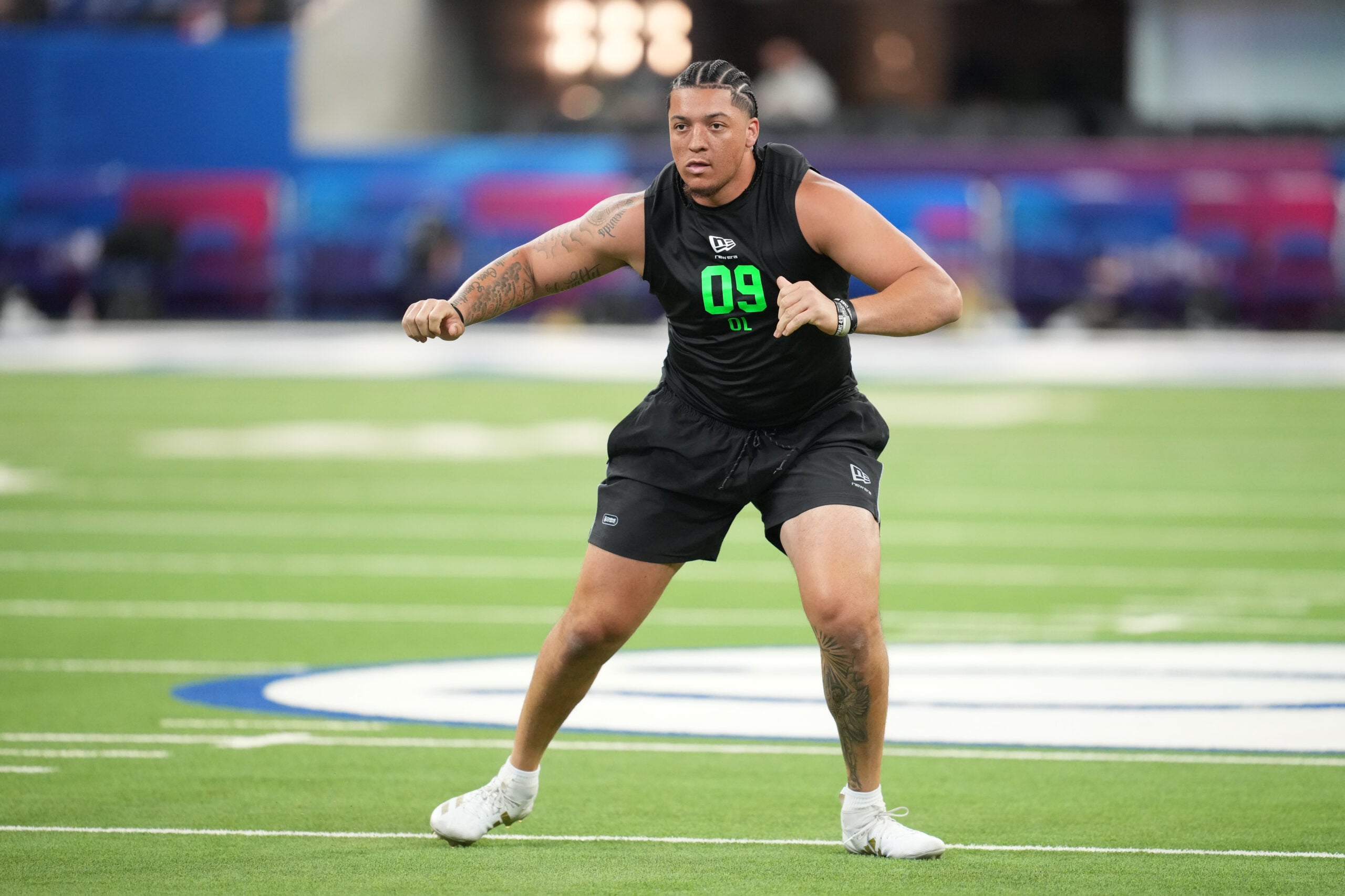 Memphis offensive tackle Travis Burke Las Vegas Raiders visit 2026 NFL Draft