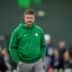 Oregon head coach Dan Lanning attends Oregon Pro Day on March 17, 2026, at the Moshofsky Center in Eugene, Oregon.