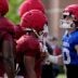 Oklahoma Sooners quarterback John Mateer spring football