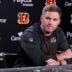 Cincinnati Bengals head coach Zac Taylor talks about newly signed defense tackle Dexter Lawrence in a press conference at Paycor Stadium in Cincinnati on Monday, April 20, 2026.