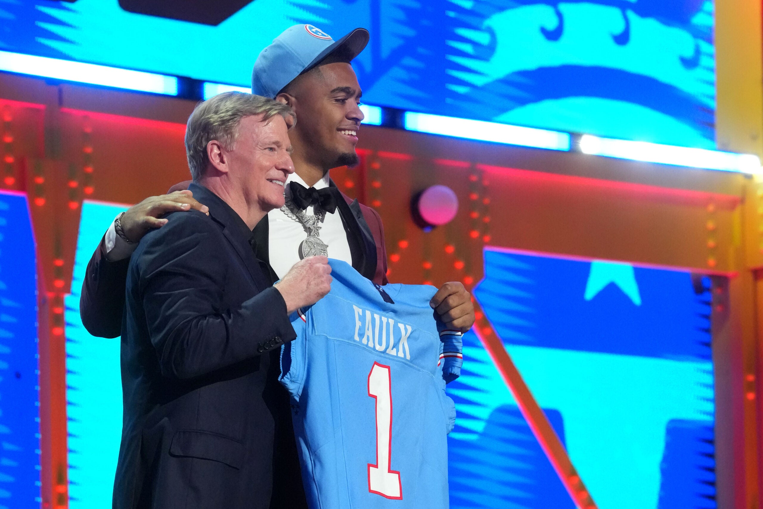 Tennessee Titans Keldric Faulk NFL Draft