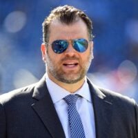 Oct 23, 2016; Nashville, TN, USA; Indianapolis Colts general manager Ryan Grigson prior to the Colts game against the Tennessee Titans at Nissan Stadium.