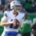 Dec 29, 2024; Philadelphia, Pennsylvania, USA; Dallas Cowboys quarterback Cooper Rush (10) against the Philadelphia Eagles at Lincoln Financial Field.