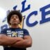 Prince Avenue Christian junior RB Andrew Beard, one of our top 20 area football players, poses for a portrait at his high school.