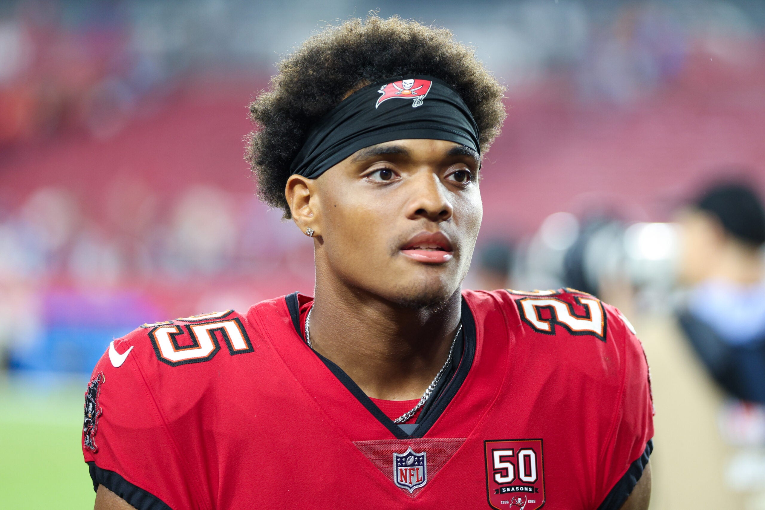 Jacob Parrish begins his quest for the Buccaneers' starting cornerback job in OTAs.