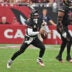 Oct 5, 2025; Glendale, Arizona, USA; Arizona Cardinals quarterback Kyler Murray (1) looks to throw against the Tennessee Titans during the second quarter at State Farm Stadium.