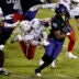 Nov 29, 2025; Fort Worth, Texas, USA; TCU Horned Frogs running back Jeremy Payne (26) eludes the tackle of Cincinnati Bearcats linebacker Jake Golday (11) during the second half at Amon G. Carter Stadium.