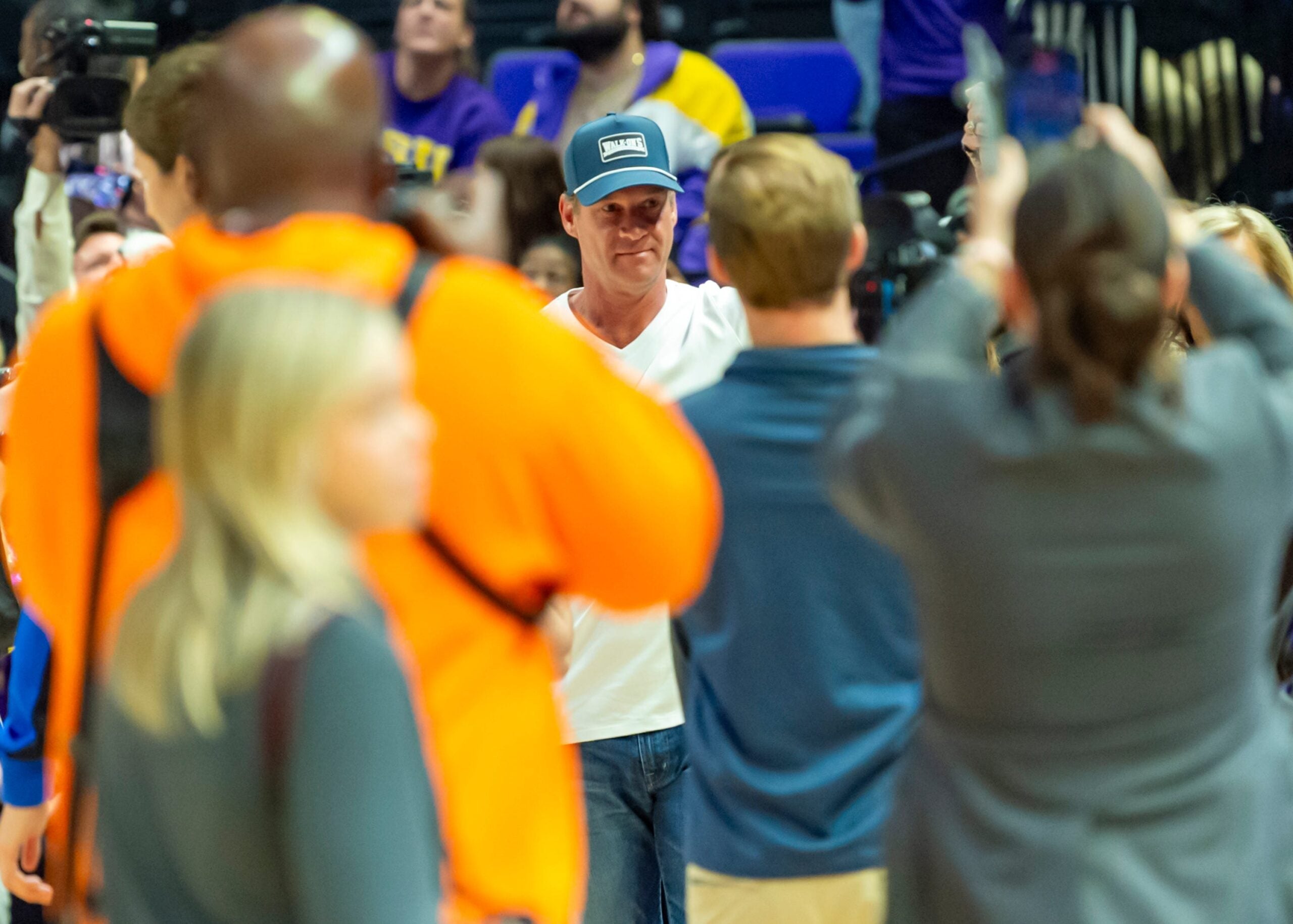 LSU Tigers head coach Lane Kiffin