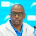 Apr 16, 2026; El Segundo, CA, USA; Los Angeles Chargers assistant general manager Chad Alexander speaks at press conference at The Bolt.