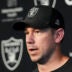 Las Vegas Raiders head coach Klint Kubiak otas