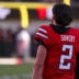 Texas Tech's Brendan Sorsby looks on during the spring football game, Friday, April 17, 2026, at Jones AT&T Stadium.