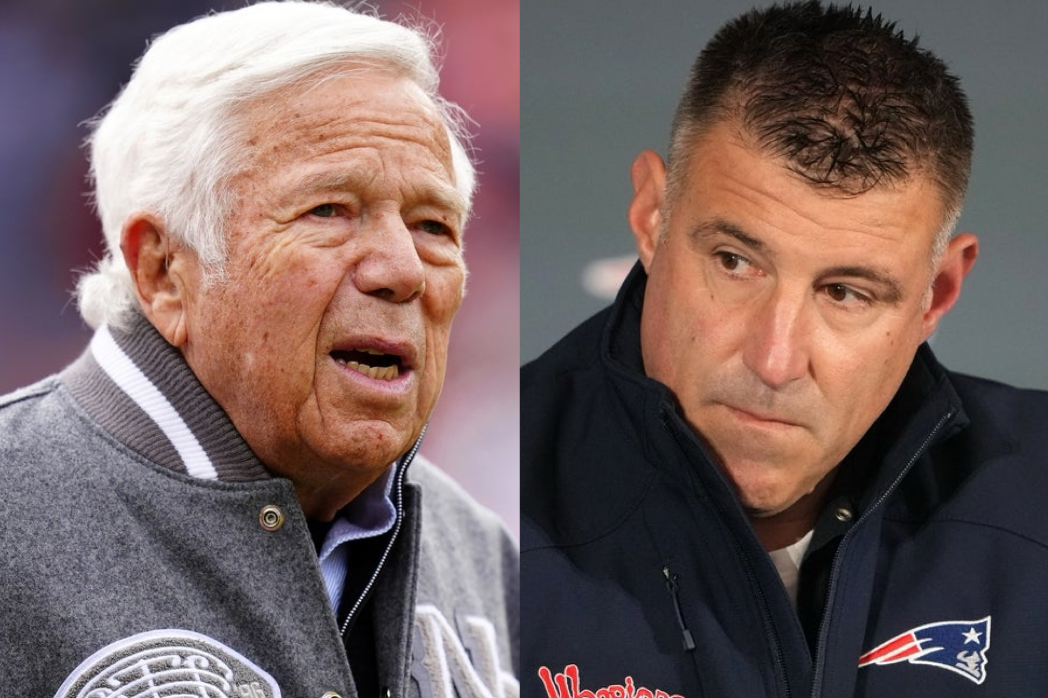Mike Vrabel Robert Kraft Dianna Russini New England Patriots