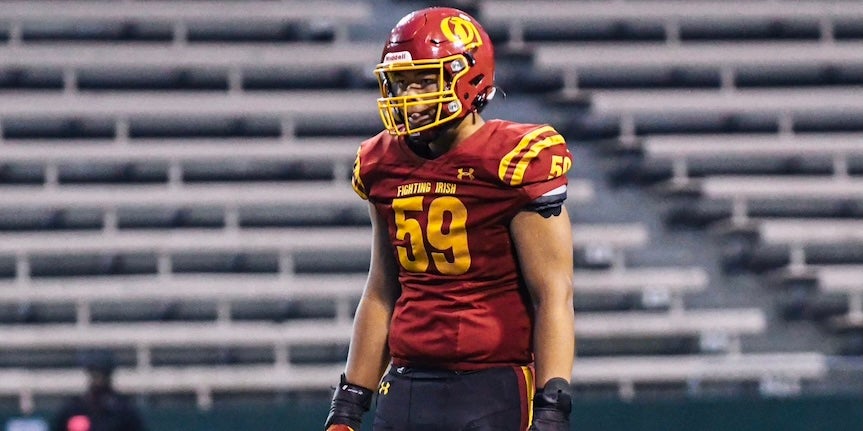 2027 Notre Dame DT target Tevita Nonu