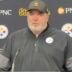 Pittsburgh Steelers head coach Mike McCarthy speaks to the media following Day 2 of OTAs, 5/20/26.