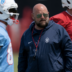 Tennessee Titans offensive coordinator Brian Daboll, Cam Ward, Carnell Tate