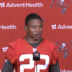 Keionte Scott spoke with Buccaneers reporters about his offseason surgery on Friday.