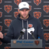Chicago Bears offensive coordinator Press Taylor speaks with reporters during rookie minicamp.
