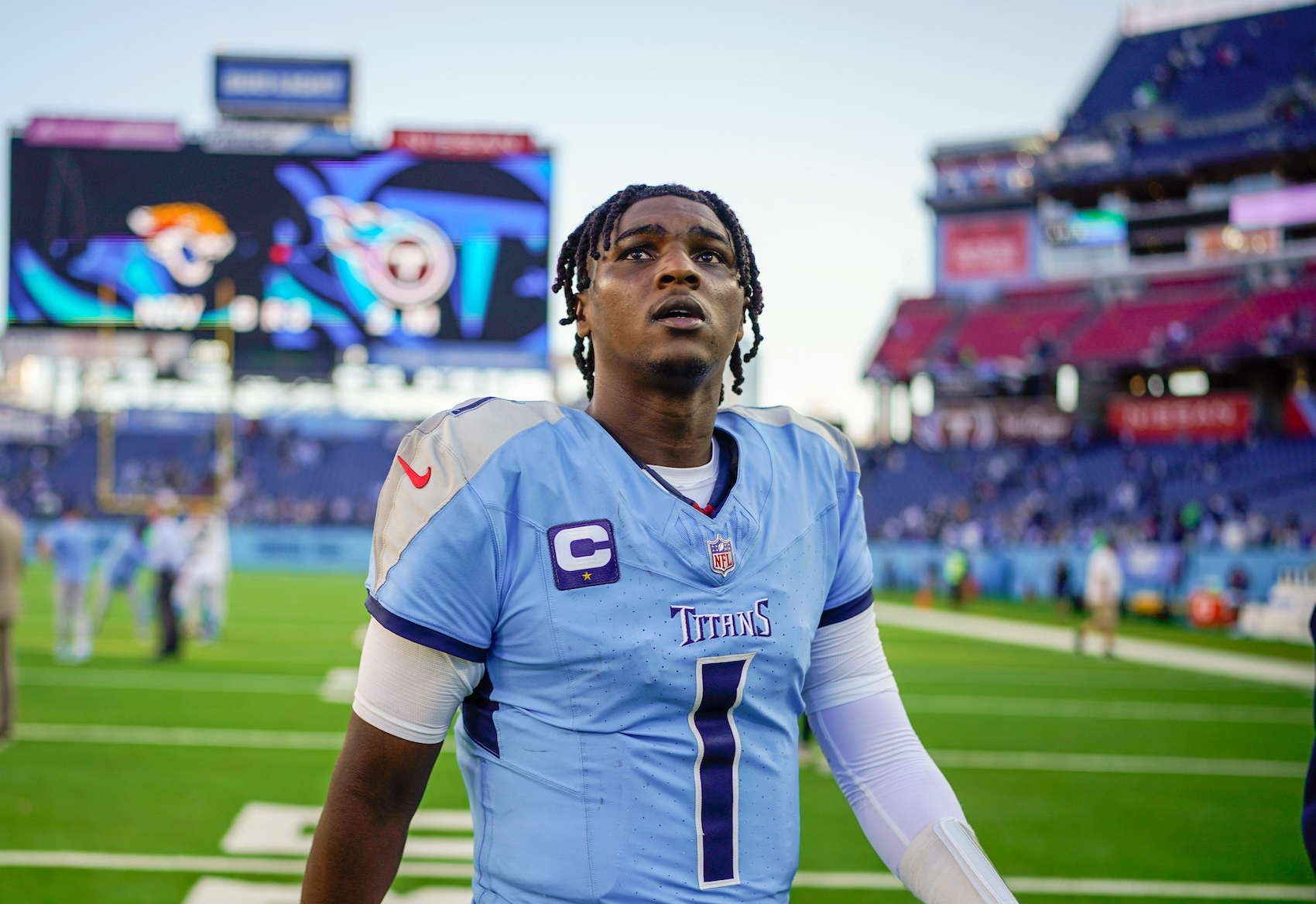 Cam Ward Tennessee Titans nfl quarterback
