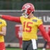 Kansas City Chiefs quarterback Patrick Mahomes OTAs
