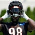 July 31, 2023; Cincinnati, OH, USA; Cincinnati Bengals defensive tackle DJ Reader (98) puts on his helmet during NFL training camp practice, Monday, July 31, 2023, in Cincinnati.