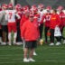 Kansas City Chiefs head coach Andy Reid OTAs practice WR coach