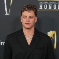Feb 6, 2025; New Orleans, LA, USA; Joe Burrow on the red carpet before Super Bowl LIX NFL Honors at Saenger Theatre.