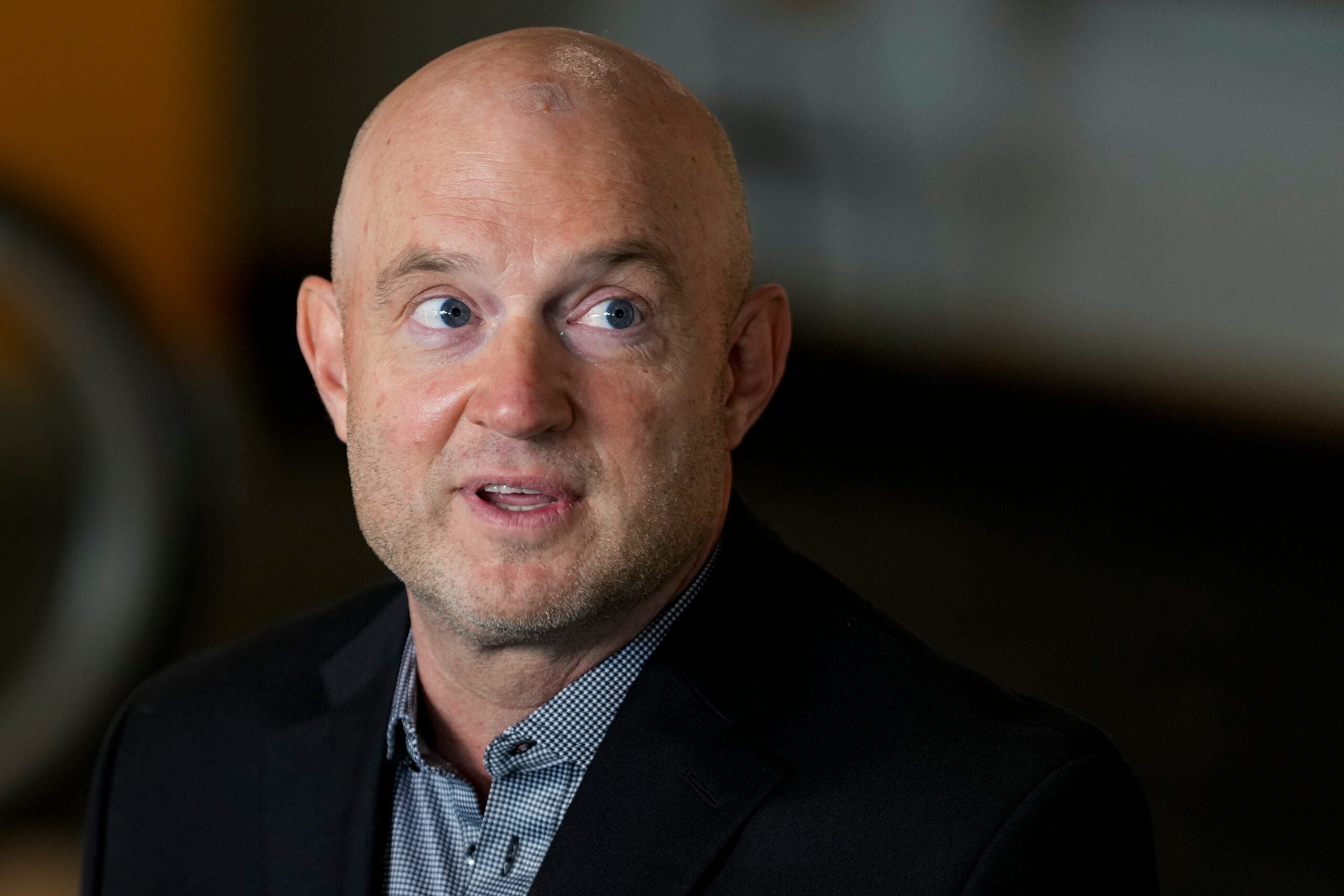 Cincinnati Bengals director of player personnel, Duke Tobin, speaks during the annual Cincinnati Bengals media day event at Paycor Stadium in downtown Cincinnati on Monday, July 21, 2025.