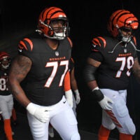 Bengals backup offensive tackle Andrew Coker