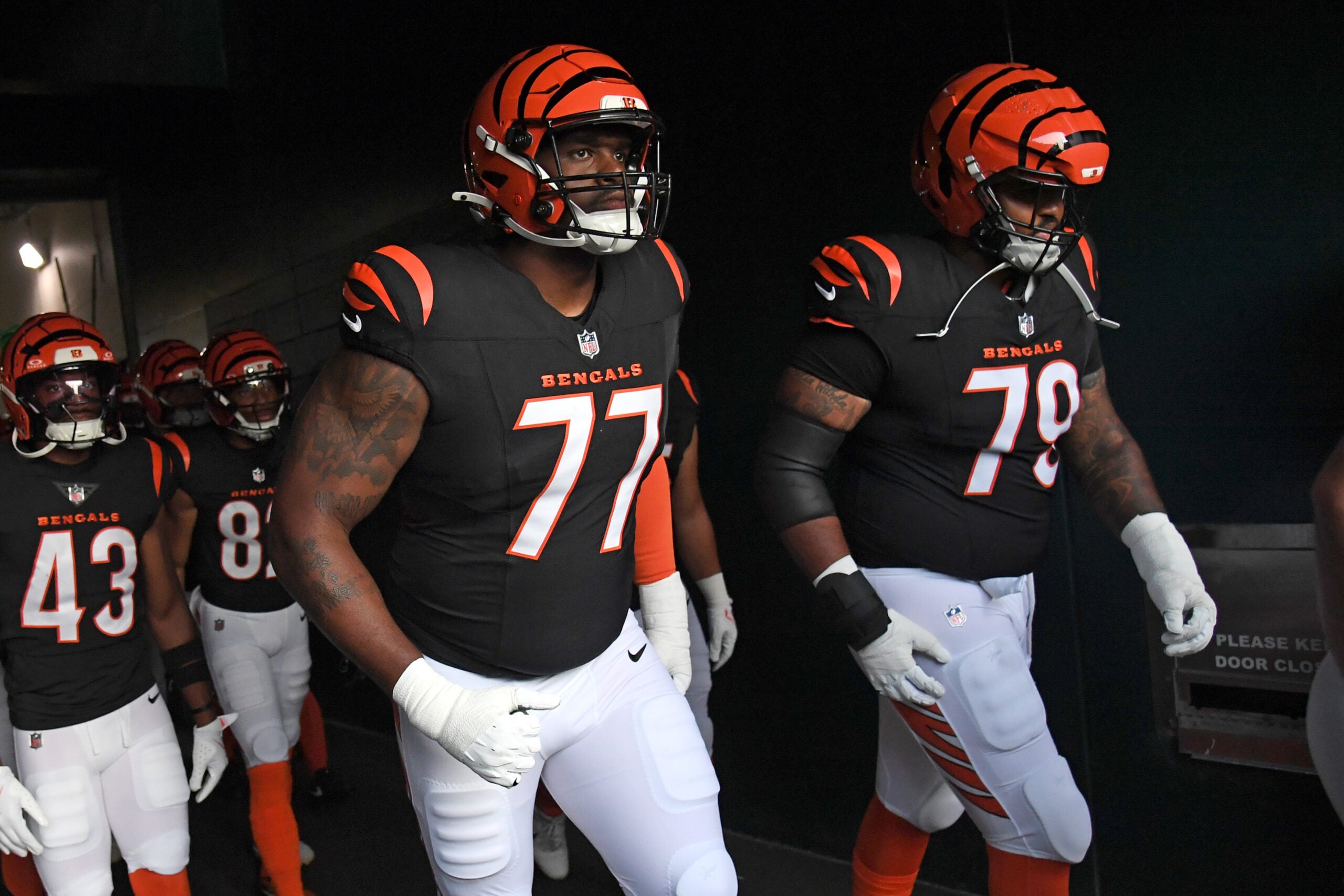 Bengals backup offensive tackle Andrew Coker