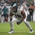 Aug 7, 2025; Philadelphia, Pennsylvania, USA; Philadelphia Eagles guard Kenyon Green (76) against the Cincinnati Bengals at Lincoln Financial Field.