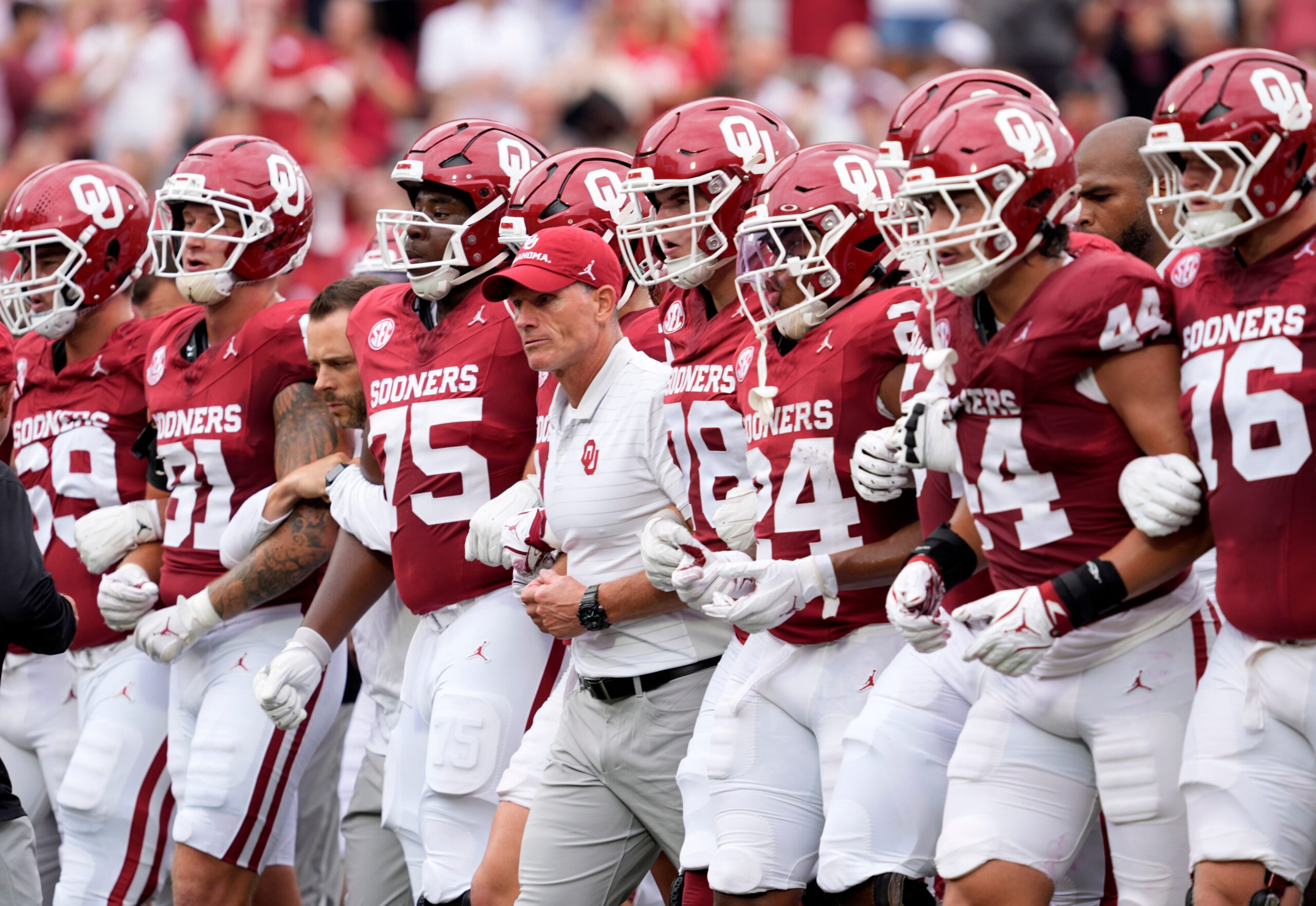 Oklahoma Sooners head coach Brent Venables 2027 recruiting class Jaiden Fields