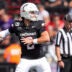 Sep 13, 2025; Cincinnati, Ohio, USA; Cincinnati Bearcats quarterback Brendan Sorsby (2) throws a pass for a touchdown against the Northwestern State Demons in the first half at Nippert Stadium.