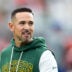 Oct 19, 2025; Glendale, Arizona, USA; Green Bay Packers head coach Matt LaFleur prior to the game against the Arizona Cardinals at State Farm Stadium.