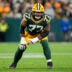 Nov 10, 2025; Green Bay, Wisconsin, USA; Green Bay Packers offensive tackle Jordan Morgan (77) during the game against the Philadelphia Eagles at Lambeau Field.