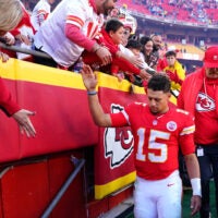Kansas City Chiefs quarterback Patrick Mahomes