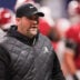Dec 6, 2025; Atlanta, GA, USA; Alabama Crimson Tide defensive coordinator Kane Wommack looks on before the game against the Georgia Bulldogs during the 2025 SEC Championship game at Mercedes-Benz Stadium