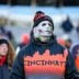 Cold Bengals fans look on in the fourth quarter of the NFL Week 15 game between the Cincinnati Bengals and the Baltimore Ravens at Paycor Stadium in Cincinnati on Sunday, Dec. 14, 2025. The Bengals were shut out, 24-0.
