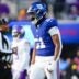 New York Giants linebacker Abdul Carter (51) celebrates after a play during a game against the Minnesota Vikings at MetLife Stadium, Dec 21, 2025, East Rutherford, NJ, USA