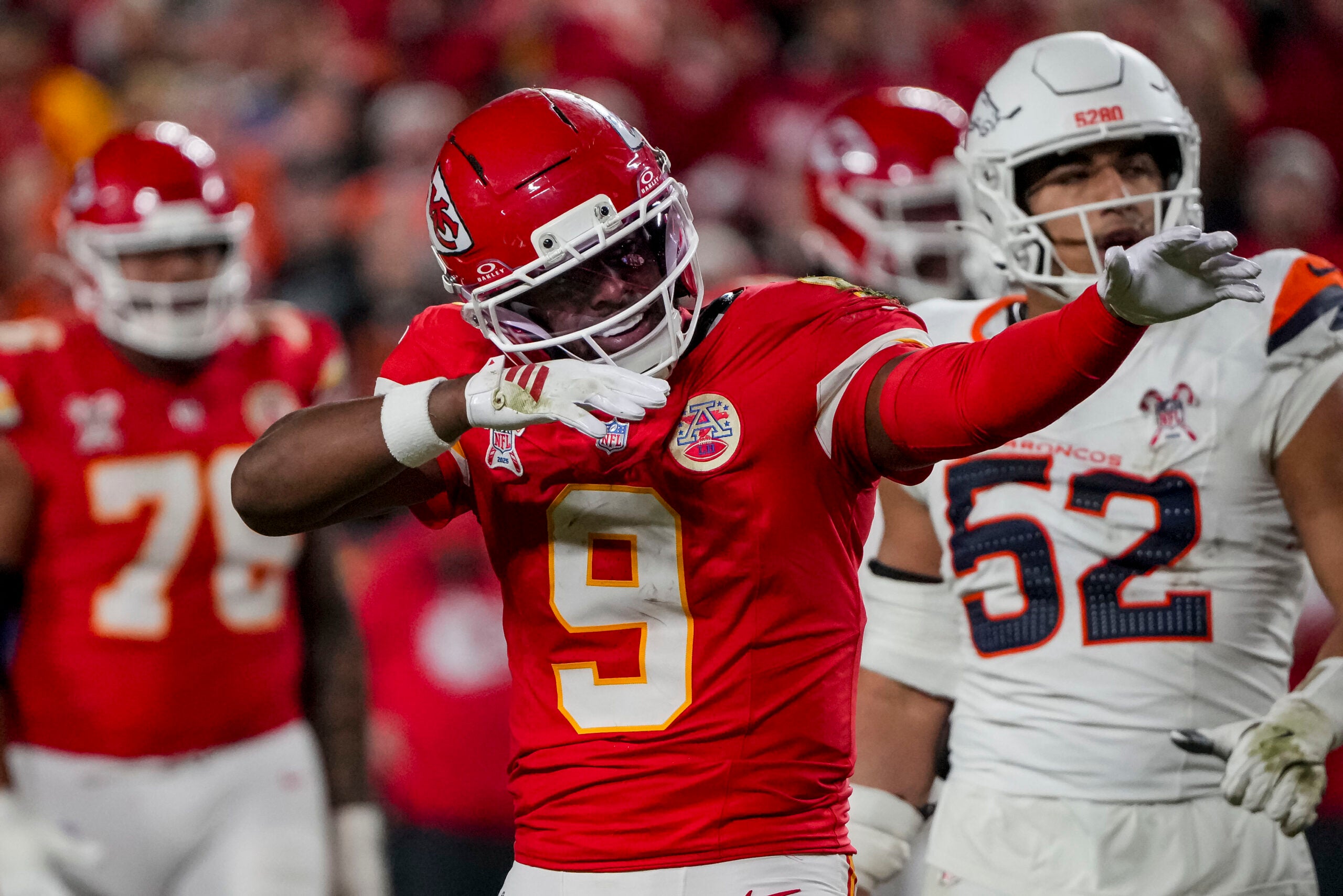 Kansas City Chiefs wide receiver JuJu Smith-Schuster Denver broncos